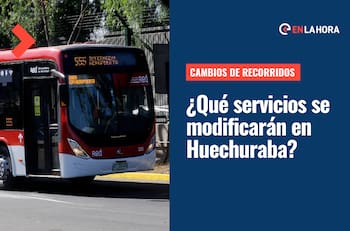 Cambios de recorridos en Huechuraba: ¿Qué servicios Red tendrán modificaciones y desde cuándo?