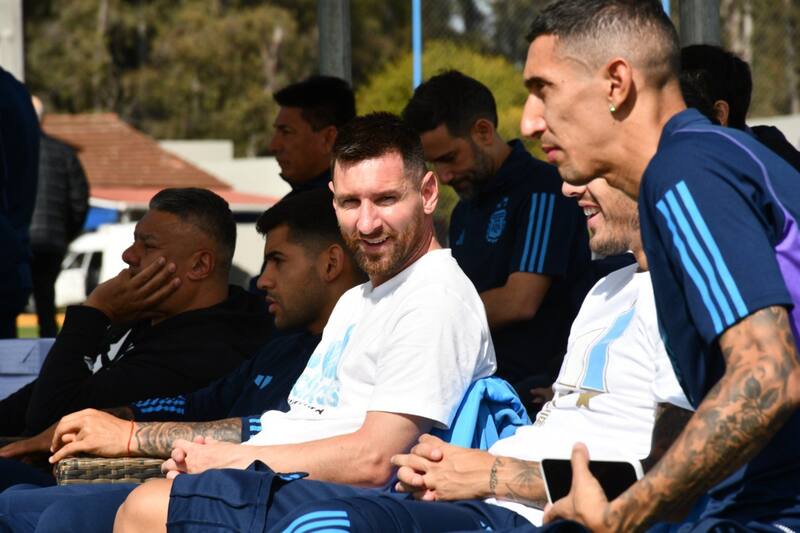 en la concentración de Argentina (Foto: @Argentina)