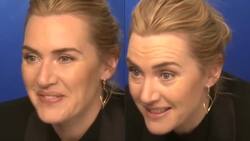 "No tengas miedo": Se viraliza tierno gesto de Kate Winslet con joven que entrevistaba por primera vez