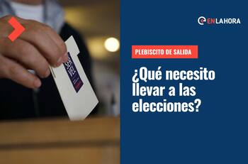 Plebiscito de Salida: Conoce todo lo que tienes que llevar para ir a votar el próximo 4 de septiembre
