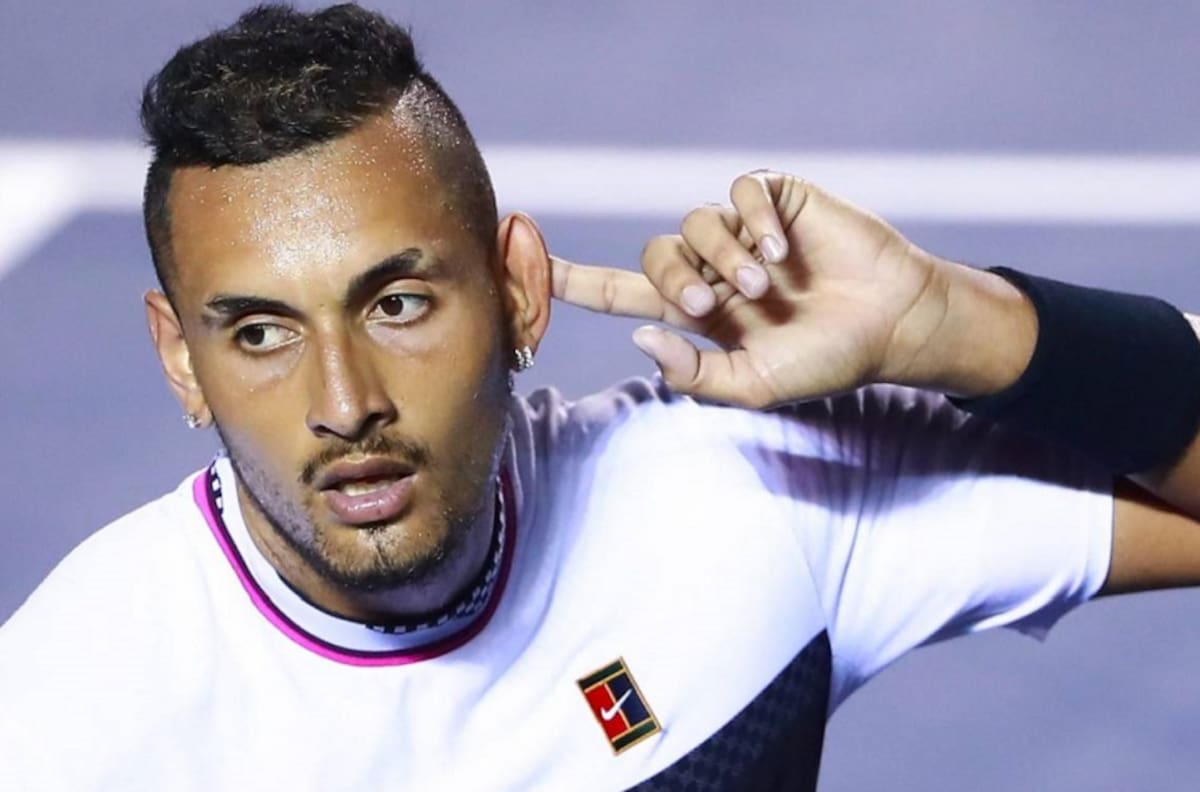 Nick Kyrgios repitió su particular saque en el Masters 1000 de Miami