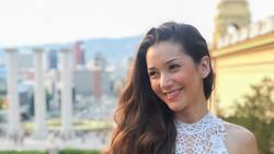 Monserrat Torrent, "Monty", lució espectacular vestido en una fiesta de matrimonio