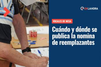 Vocales de mesa reemplazantes: ¿Cuándo se publica la nueva nomina definitiva para el Plebiscito?