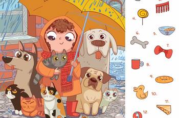 Acertijo Visual: ¿Tienes la habilidad para lograrlo? Encuentra los 12 objetos ocultos en la imagen