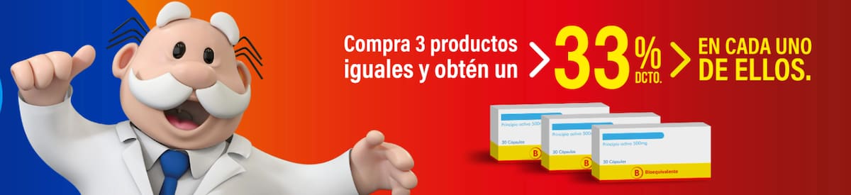 Conoce los detalles del 33% de descuento en Farmacia Dr Simi.