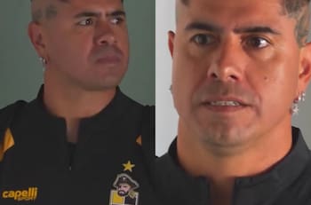 VIDEO | A lo Diego Maradona: el nuevo look del Mono Sánchez para enfrentar a la U