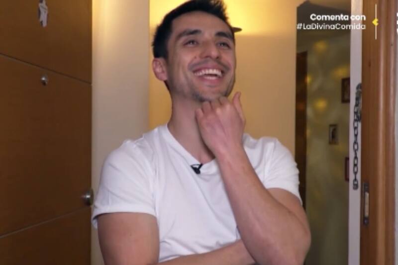 El actor mostró la particular decoración de su hogar.