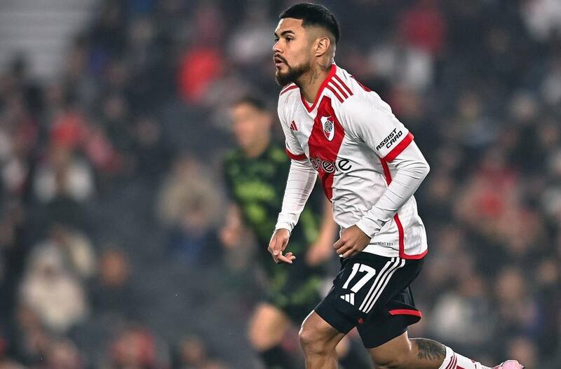 podría tener menos minutos en River Plate. Foto: @Paulodiaz17