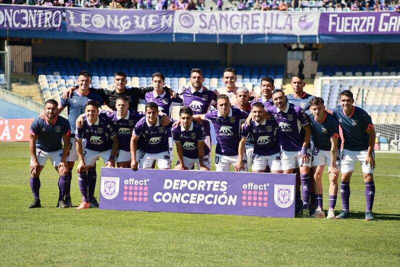 Los lilas deben enfrentar un apretado calendario en abril y mayo por reprogramación de la Copa Chile. Foto: Facebook Deportes Concepción.