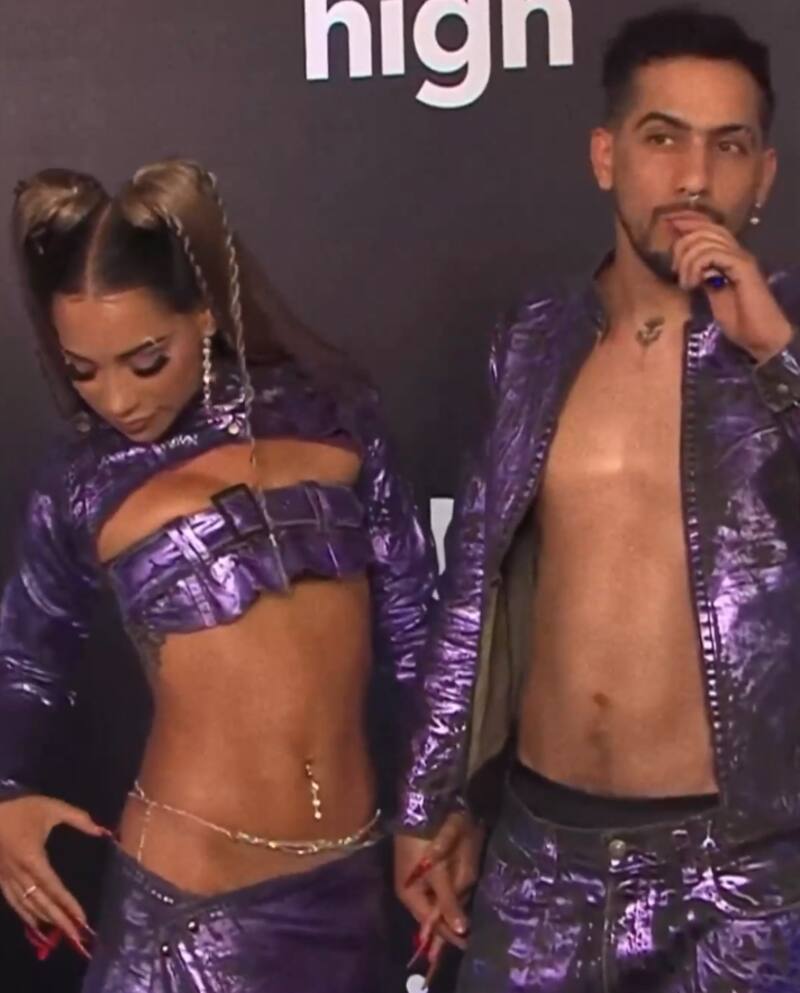 Princesa Alba junto a su pareja.