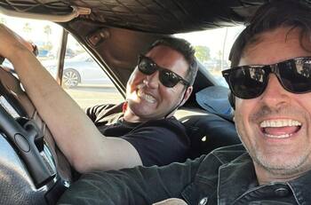 Hasta visitaron a las "cabras trepadoras": Jorge Zabaleta y Pancho Saavedra sorprenden con postales y videos desde Marruecos