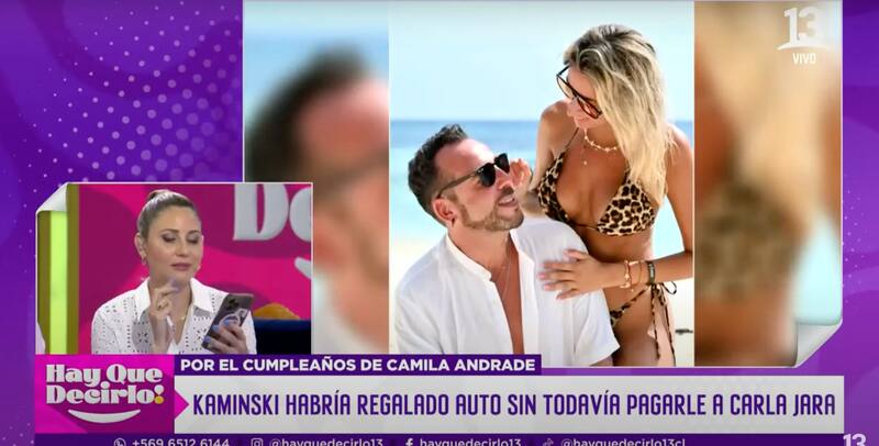 responde frente a millonaria deuda a Carla Jara.