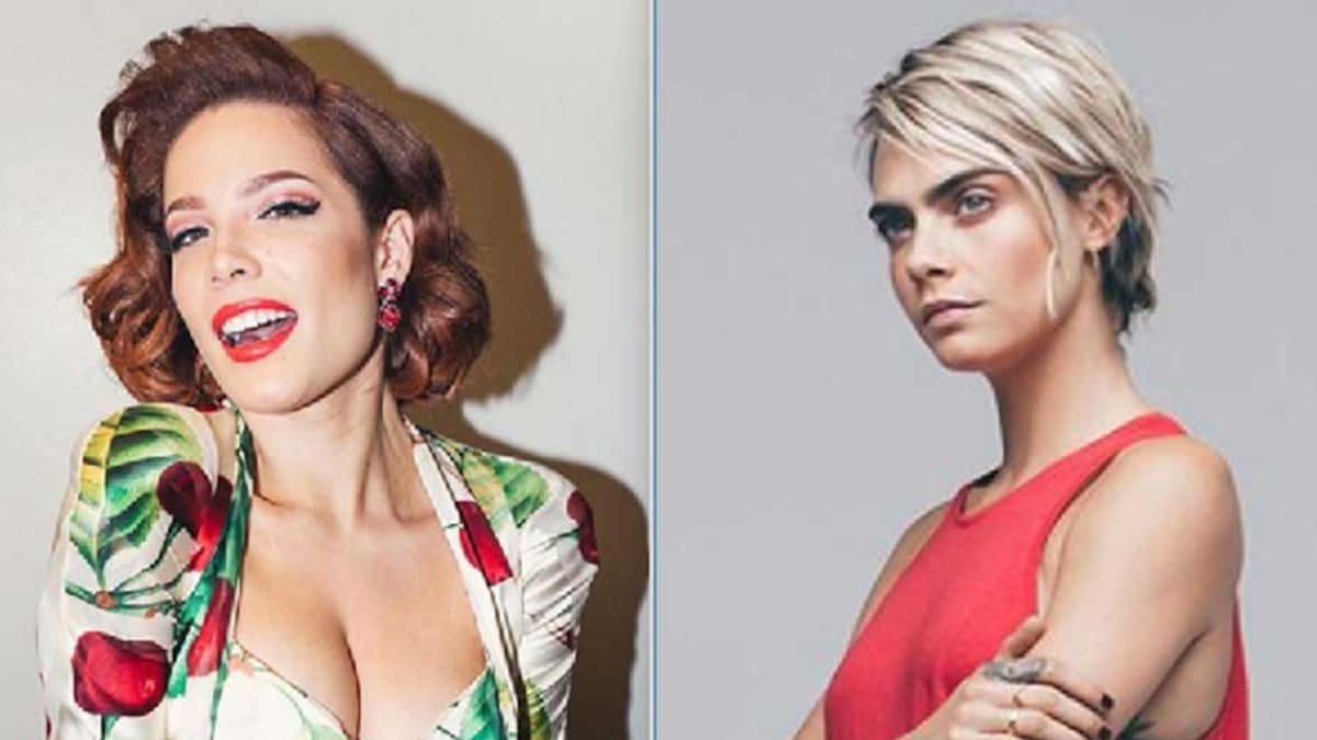 El rectángulo amoroso que protagonizan Cara Delevingne, Halsey y sus ex