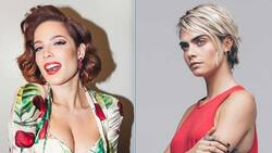 El rectángulo amoroso que protagonizan Cara Delevingne, Halsey y sus ex