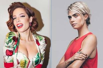 El rectángulo amoroso que protagonizan Cara Delevingne, Halsey y sus ex