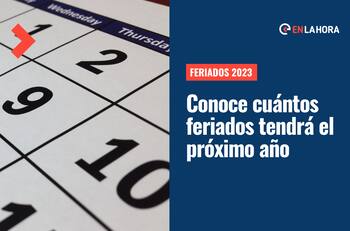 Feriados 2023: ¿Cuántos días festivos y fin de semanas largos tendrá el próximo año?