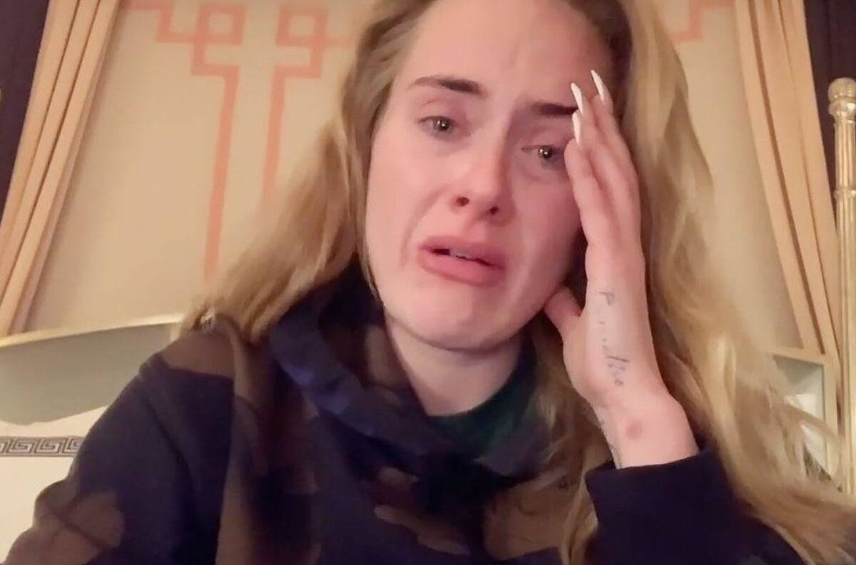 "Lo siento mucho": Adele estalló en llanto al anunciar la suspensión de su gira en Estados Unidos