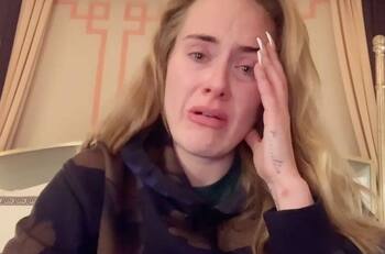 "Lo siento mucho": Adele estalló en llanto al anunciar la suspensión de su gira en Estados Unidos
