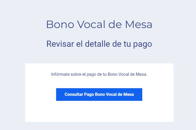 Conoce si recibiste el pago por ser vocal de mesa.