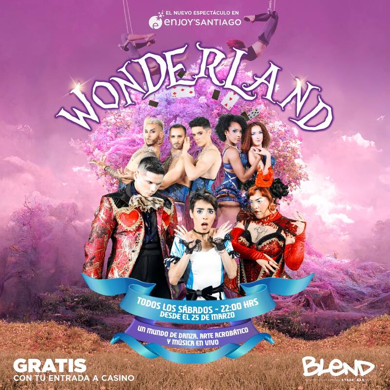 Afiche de "Wonderland" / Créditos: Enjoy Santiago