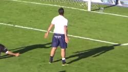 El gordo Fabbiani llegó a los 100 goles con enorme remate de mediocampo