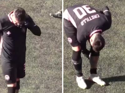 Salió entre lágrimas: Nicolás Castillo sufrió nueva lesión y tuvo que ser reemplazado