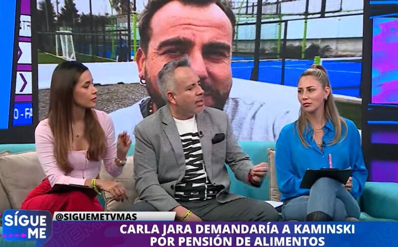 En "Sígueme" analizaron los nuevos conflictos entre Carla Jara y Francisco Kaminski. Créditos: Pantallazo TV+
