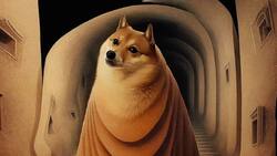 Inteligencia Artificial recrea pinturas de Remedios Varo, pero con Cheems como el protagonista