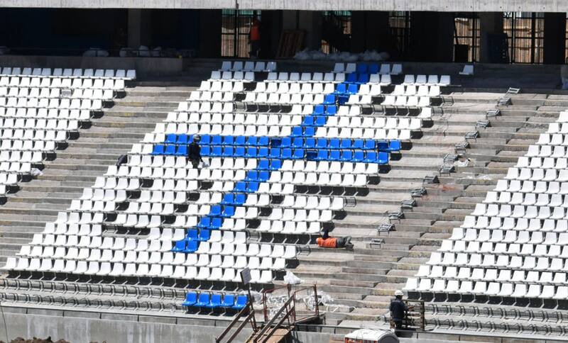 San Carlos de Apoquindo está con un 84% de avance. Foto: Comunicaciones Cruzados.