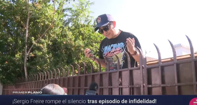 Sergio Freire habla de la infidelidad a Maly Jorquiera.