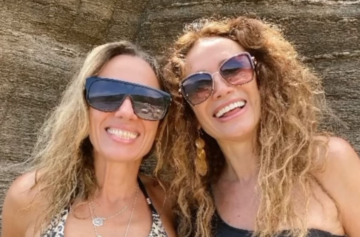 "Pásalo bien con las amigas": Alejandra Fosalba y Katyna Huberman compartieron un tierno recuerdo de su reencuentro en Brasil
