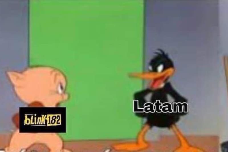 Usuarios en redes reaccionan ante Blink-182 en el Coachella.