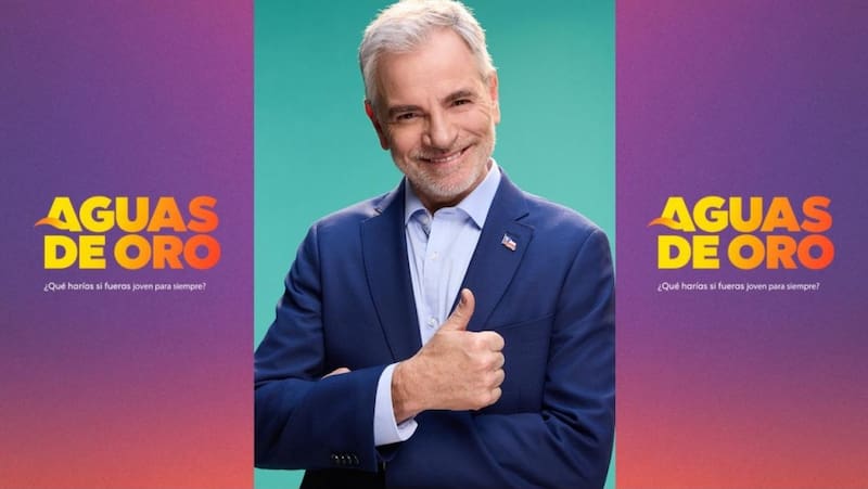 es parte del elenco de Aguas de Oro.