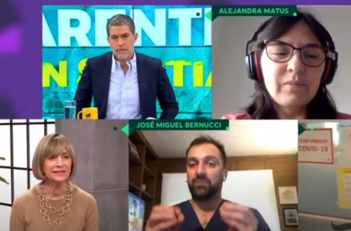 El duro cruce que protagonizaron Alejandra Matus y Evelyn Matthei en "Bienvenidos"