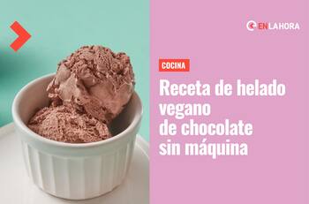 Receta de helado vegano de chocolate sin maquina: Solo necesitas cuatro ingredientes