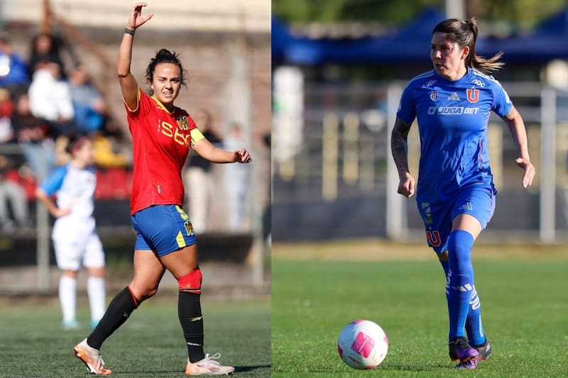 Esta tarde se comienza a definir la segunda llave de semifinales, con el partido de ida entre Unión Española y Universidad de Chile. Fotos: equipos de prensa de Unión Española y Universidad de Chile.