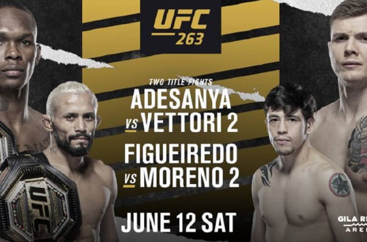 UFC 263: Cómo y dónde ver el combate estelar entre Adesanya vs Vettori en vivo por TV y Online
