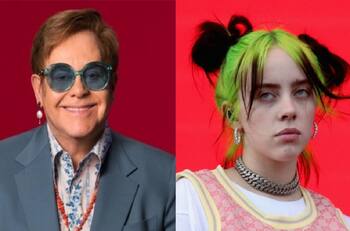 Billie Eilish y Elton John se unen en concierto benéfico