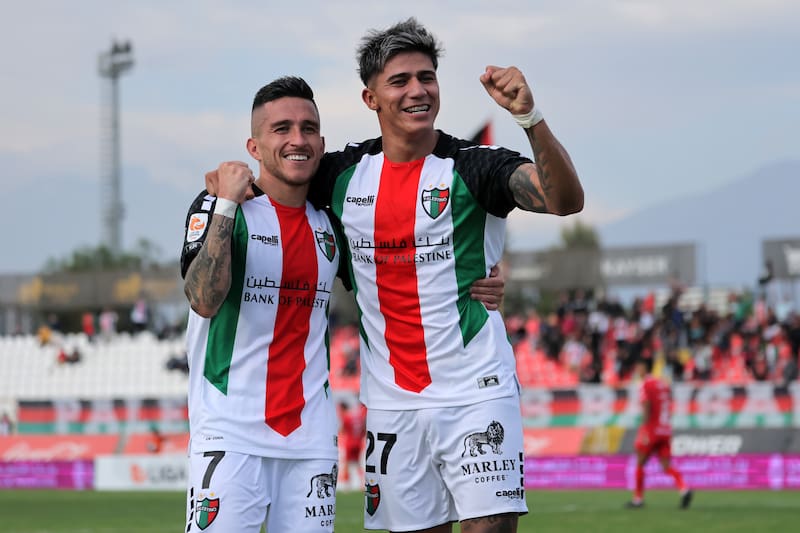 El delantero puso fin a su paso por Palestino, después de dos temporadas en el club. Foto: Agencia ATON.