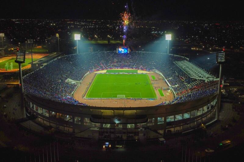 colmó el Estadio Nacional en el partido ante Independiente. Foto: Agencia Aton.