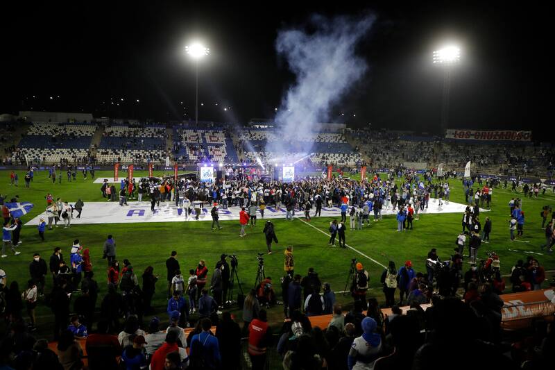 El estadio San Carlos de Apoquindo se encuentra en remodelación. Crédito: Agencia Aton.