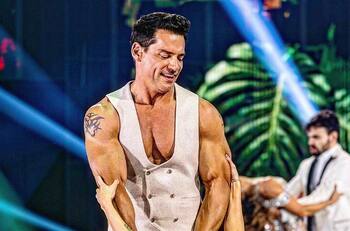 Cristián de la Fuente se lució bailando en la gran final de programa en Estados Unidos