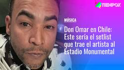 Don Omar en Chile: Este sería el setlist  que trae el artista al Estadio Monumental
