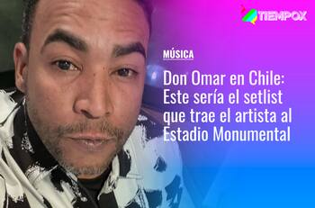Don Omar en Chile: Este sería el setlist que trae el artista al Estadio Monumental