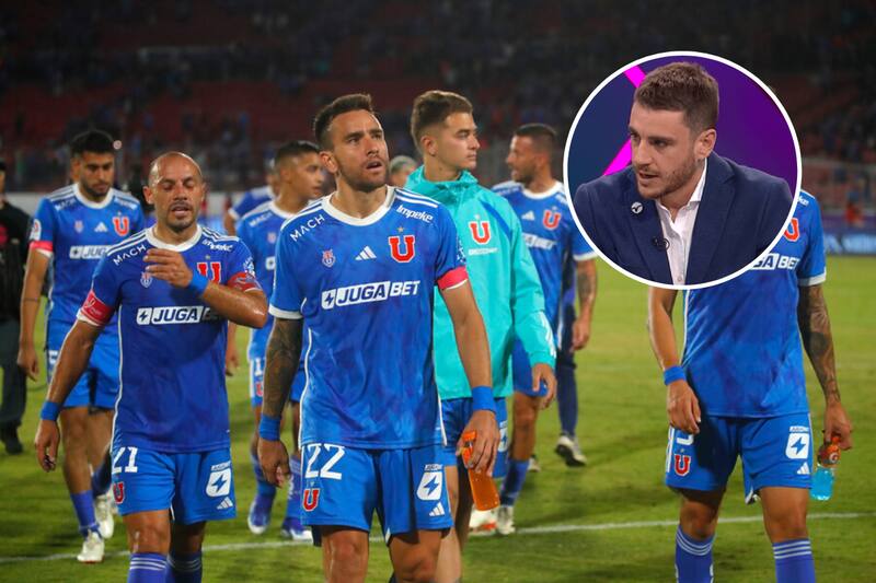 El periodista aterrizó a la U tras el empate ante Cobresal. Foto: Aton.