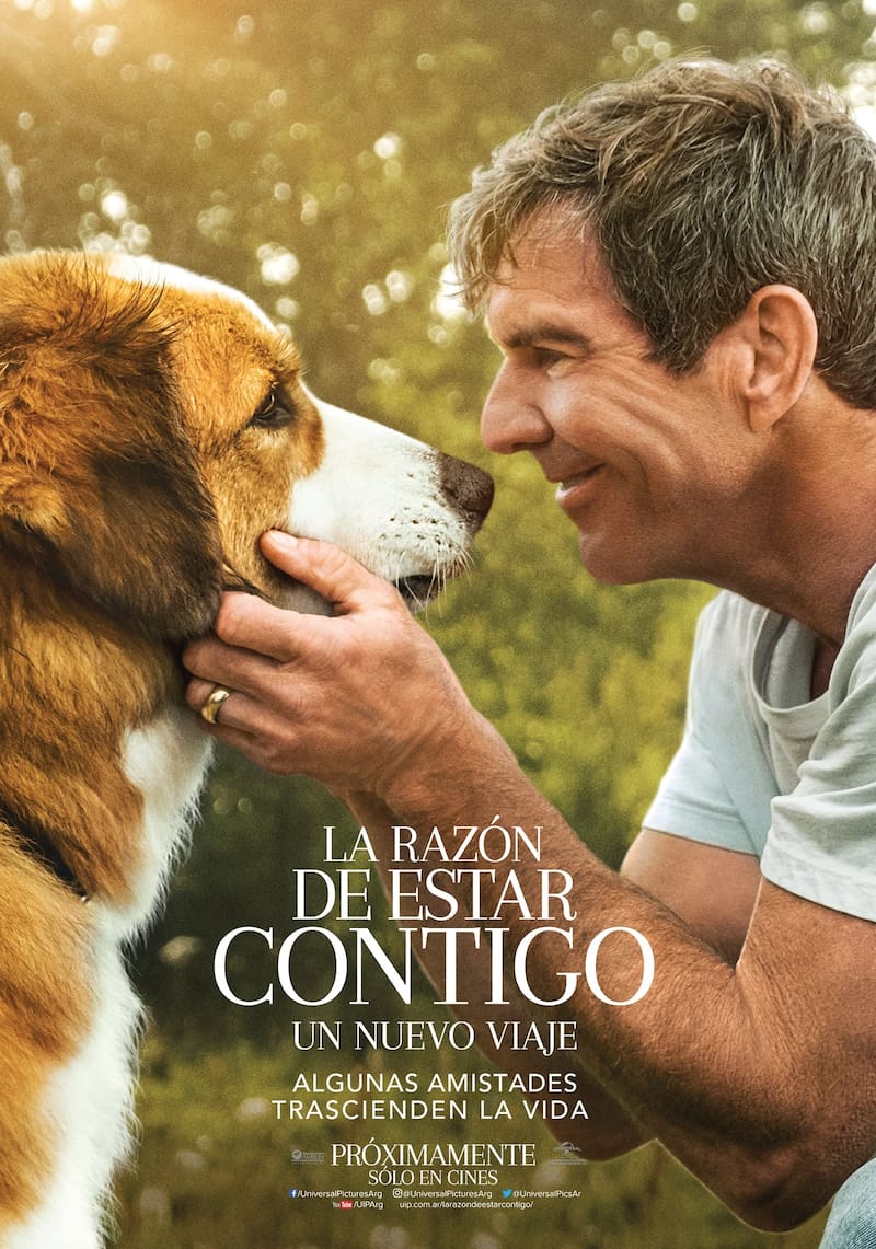 Dennis Quaid protagoniza "La razón de estar contigo: Un nuevo viaje".