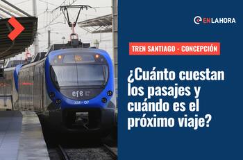 Tren Nocturno Santiago - Concepción: ¿Cuánto cuestan los pasajes y cuáles son las próximas fechas de viaje?