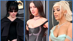 Olivia Rodrigo, BTS, Halsey, Dua Lipa y más: Los looks que marcaron la alfombra roja de los Grammy 2022