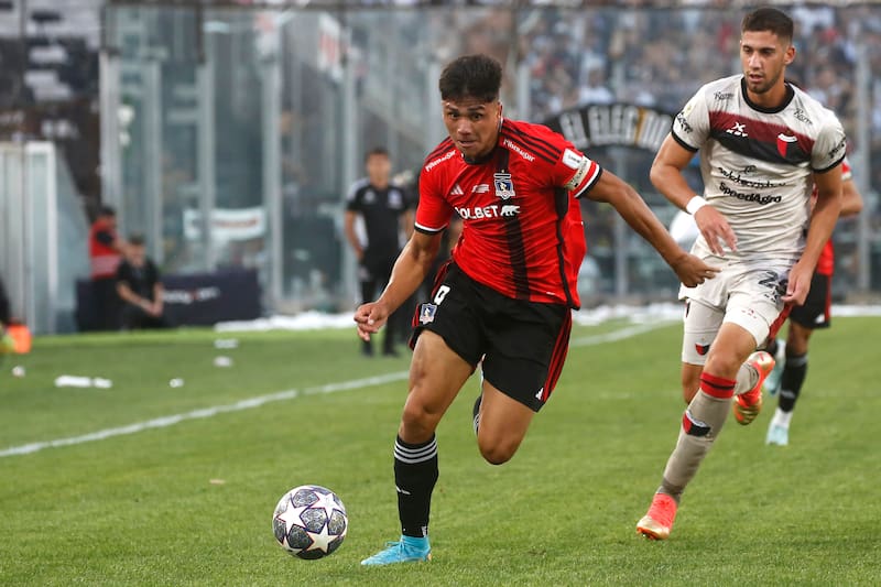 El joven goleador suma un tanto con Colo Colo este 2023.
Jonnathan Oyarzun/Photosport