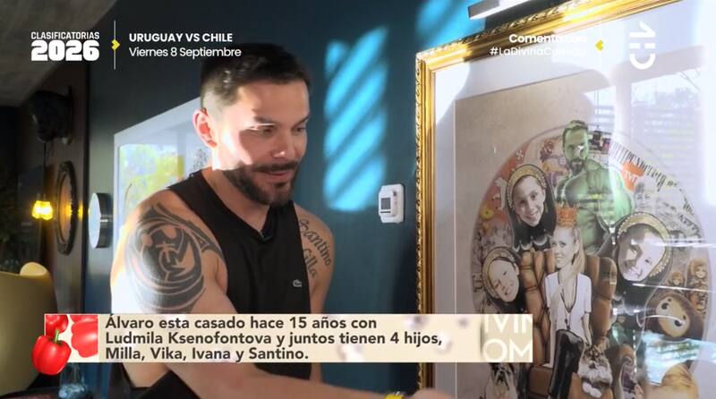 Álvaro Ballero mostró su casa, el cual está lleno de adornos de películas y video juegos y recuerdos sobre su vida.